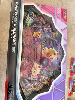 Pokemon TCG Sealed Lot Charizard ex Greninja ex Mimikyu ex Collection + Packs - Image 4
