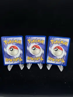 Dark Vaporeon Jolteon & Flareon 1st Edition Team Rocket 2000 Pokemon LP ⚡💦 🔥 - Image 5