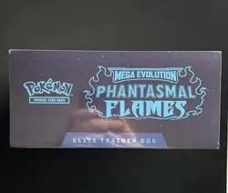 Pokemon Mega Evolution Phantasmal Flames Elite Trainer Box (small rip) - Image 3