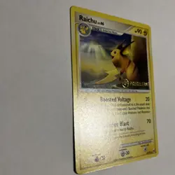 Pokemon Raichu Prerelease Stamp Promo Platinum Arceus Set 27/99 NM - M - Image 3