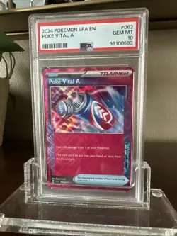 Poke Vital A | 062/064 | 2024 Pokemon Shrouded Fable - PSA 10 - Image 1