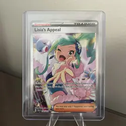 Pokemon TCG Lisia's Appeal Full Art Trainer Surging Sparks 246/191 - Image 1