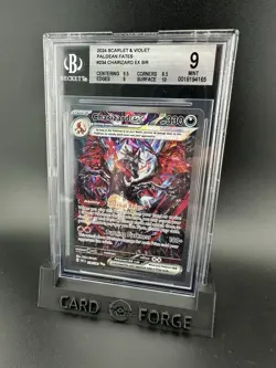 Pokemon TCG Charizard EX Scarlet & Violet Paldean Fates 234/091 BGS 9 - Image 1