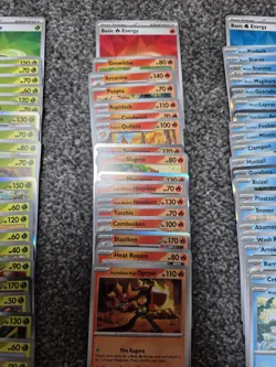 Pokemon Destined Rivals Complete Base Set Set With Holos - Image 4