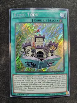 Toon Kingdom - DRL2-PT023 - Secret Rare - 1st Edition PORTUGUESE NM Yugioh - For - Image 1