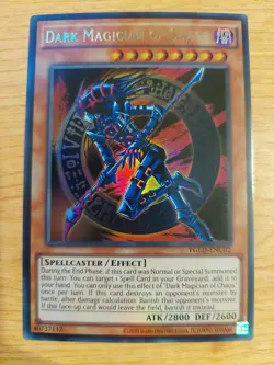 Dark Magician of Chaos - YGLD-ENC02 - Near Mint NM - Ultra Rare - Unlimited - Image 1
