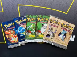 Pokemon Vintage WOTC Booster RE-Pack (Base Set 1-2, Jungle, Fossil) LP 50% Holo - Image 3