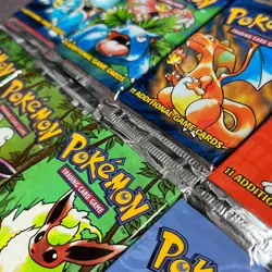 Pokemon Vintage WOTC Booster RE-Pack (Base Set 1-2, Jungle, Fossil) LP 50% Holo - Image 4