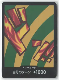 DON !! Card Hannyabal foil Japanese ONE PIECE The Best Vol.2 - NM - Image 1