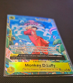 2024 One Piece Monkey D Luffy OP07-109 (TR) Two Legends Holo Foil - Image 3