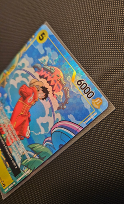 2024 One Piece Monkey D Luffy OP07-109 (TR) Two Legends Holo Foil - Image 4