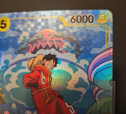 2024 One Piece Monkey D Luffy OP07-109 (TR) Two Legends Holo Foil - Image 5