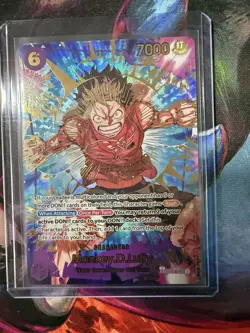 One Piece TCG - Monkey D. Luffy EB02-061 SP: ENGLISH - Image 4