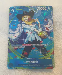 One Piece TCG: Royal Blood - Cavendish (Parallel) OP10-045 - Near Mint - English - Image 2