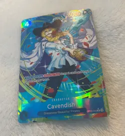 One Piece TCG: Royal Blood - Cavendish (Parallel) OP10-045 - Near Mint - English - Image 3