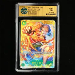 CCG 10 Pristine 2025 ONE PIECE CHN Monkey D. Luffy OP13-118 SEC - Image 2