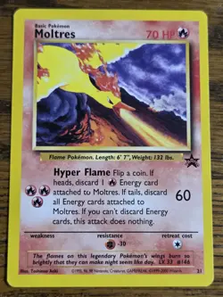 Pokemon Wotc Black Star Promos 3 LEGENDARY BIRDS nice looking cards,, - Image 3