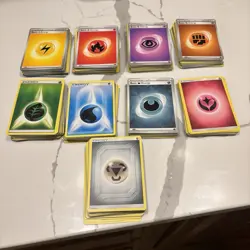 350+ Energy Cards Bulk Lot NonHolo Pokemon TCG (Various Sets) Empty ETB For Ship - Image 1