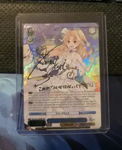 Weiss Schwarz Azur Lane Cleveland SEC Signed Card English Version - Image 1
