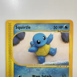 Pokemon Squirtle TCG Expedition Base Set Card 131/165 Regular Common - Image 2