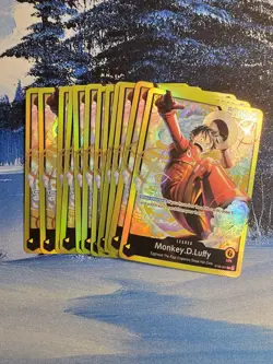 12x Monkey D Luffy ST29-001 Leader Cards - Image 1
