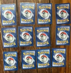 Pokemon card FIRST EDITION 12 card lot LP-NM - Image 2