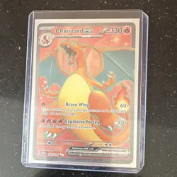 Pokemon Charizard 004/102 Base Set Holo Rare English TCG Card 120 HP - Image 1