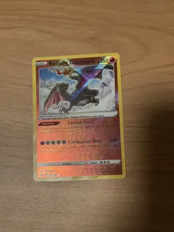Pokemon Charizard 004/102 Base Set Holo Rare 120 HP Stage 2 Card English - Image 2