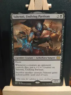 Yahenni, Undying Partisan - Double Masters 2022 - Rare - NM to LP (see pics) - Image 1