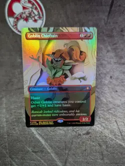 MTG, Goblin Chieftain (135), Lorwyn Eclipsed Special Guests, Non-Foil, NM Mythic - Image 1