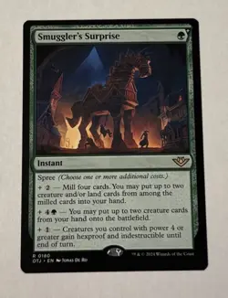 MTG Smuggler's Surprise - Outlaws of Thunder Junction NM - Image 1