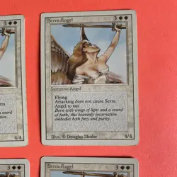 MTG | 4 x Serra Angel | Revised Edition | Magic The Gathering | Playset - Image 3