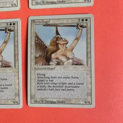 MTG | 4 x Serra Angel | Revised Edition | Magic The Gathering | Playset - Image 4