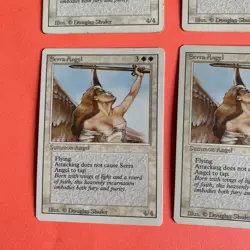 MTG | 4 x Serra Angel | Revised Edition | Magic The Gathering | Playset - Image 5
