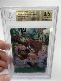 Jewelry Bonney Manga OP12-118 One Piece - Legacy Of The Master - BGS 9.5 - Image 1