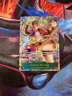 Jewelry Bonney (118) (Alternate Art) OP12-118 Legacy of the Master Foil - Image 1