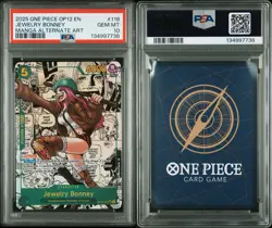 One Piece 2025 Legacy of the Master Manga Alternative Art Jewelry Bonney, PSA 10 - Image 4