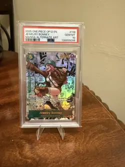 One Piece 2025 Legacy of the Master Manga Alternative Art Jewelry Bonney, PSA 10 - Image 1