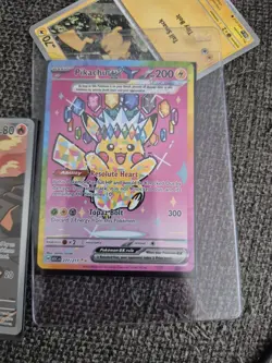 Pokemon Pikachu EX SIR 277/217 Ascended Heroes In Hand!! - Image 1