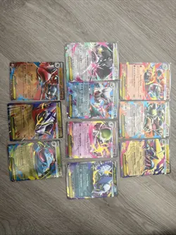 Pokemon Mega Evol MEGA EX Lot x10; mega Lucario, latias, absol, Venusaur, etc. - Image 1