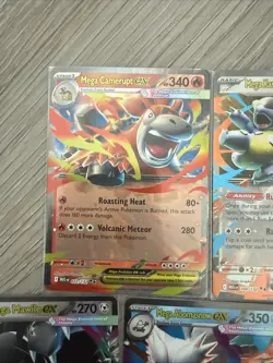 Pokemon Mega Evol MEGA EX Lot x10; mega Lucario, latias, absol, Venusaur, etc. - Image 2