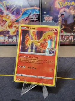 Pokemon: 1x Moltres - 012/078 - Reverse Holo Rare - NM Pokemon GO - Image 1