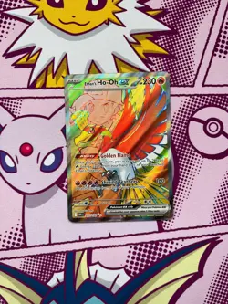 Pokemon TCG - Ethan's Ho-Oh ex 209/182 - Sv10 Destined Rivals - Full Art - NM - Image 1