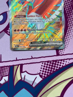 Pokemon TCG - Ethan's Ho-Oh ex 209/182 - Sv10 Destined Rivals - Full Art - NM - Image 3