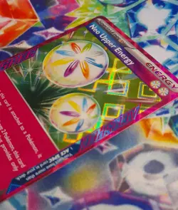 Pokemon TCG Neo Upper Energy 162/162 Ace Spec Temporal Forces - Image 3