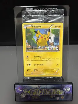 Pokemon Card Pikachu 20/108Build-A-Bear Workshop Stamped Promo SEALED - Image 1