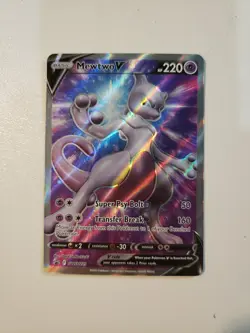Mewtwo V Promo SWSH229 (Pokemon TGC) NM - Image 1