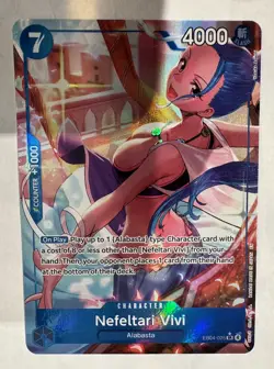 One Piece Nefeltari Vivi EB04-025, Alternate Art OP14 The Azure Sea’s Seven NM - Image 2