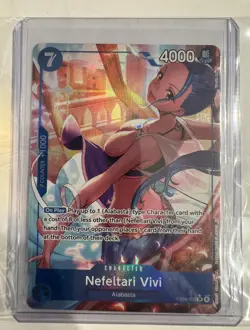 One Piece Nefeltari Vivi EB04-025, Alternate Art OP14 The Azure Sea’s Seven NM - Image 4