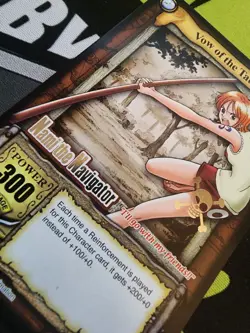 One Piece CCG JOLLY ROGER STAMPED 2005 One Piece Nami The Navigator Promo PR011 - Image 2